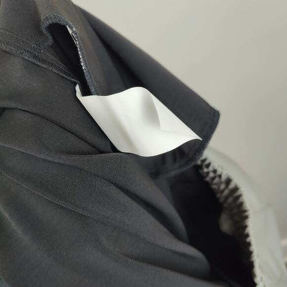 Monfrere Faux Leather Pants Mens Medium Gray‎ Pull On Joggers Preppy NWOT - Picture 6 of 7